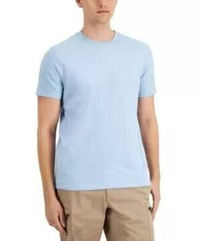 Dkny Men's Premium Solid T-Shirt Blue Size XXL