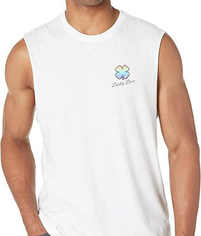 Lucky Brand Mens Muscle Tee tank top white Size L MSRP $40