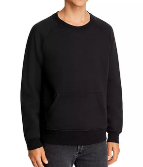 Pacific & Park Crewneck Sweatshirt Front Pocket Black Size M