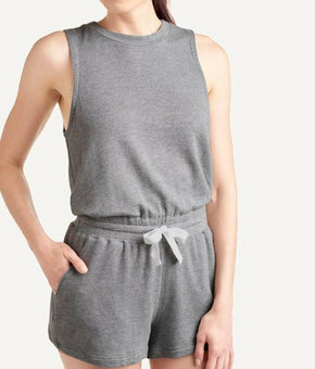 Splendid Kona Romper Womens Gray Size XS MSRP $138