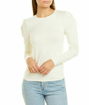Frame Twisted Sleeve Top Women's L