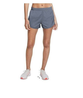 Nike Womens Plus Size Pull-On Tempo Shorts Gray Blue Size 2X