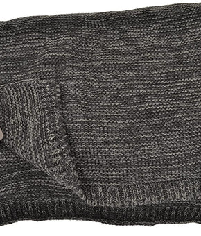 STEVE MADDEN Knit Acrylic Winter Scarf Grey