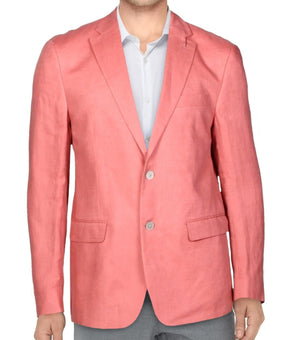 Ralph Lauren Mens UltraFlex ClassicFit Linen Sport Coats Pink Size 42R MSRP $295