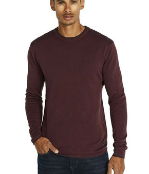 Buffalo David Bitton Men's Warell Sweater Burgundy Wine Red Size M