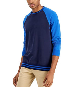 Club Room Mens Cozy Casual Baseball Shirt Blue Size XL
