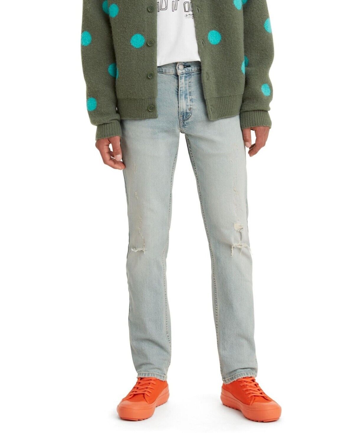 Levi's Men's 511 Slim-Fit Flex Jeans, Size 34X29, Light Blue MSRP $70