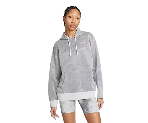 Nike Icon Clash Women's Pullover Training Hoodie Gray, Small