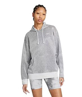Nike Icon Clash Women's Pullover Training Hoodie Gray, Small