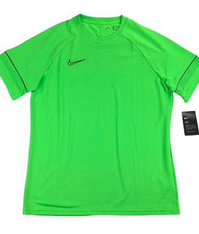 Nike Men's Academy Soccer T-Shirt Neon Green Size S MSRP $25