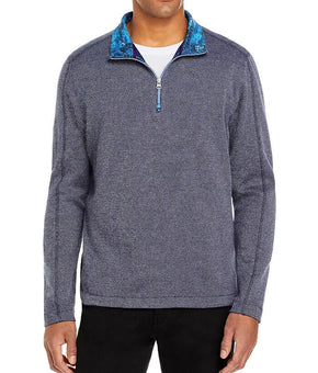 Robert Graham The Getty Sweater Men's Size S Navy Blue MSRP $198