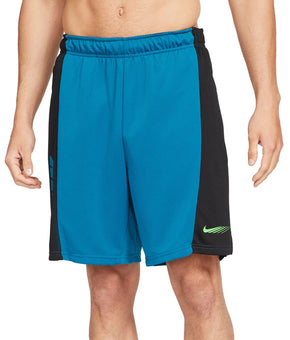 Nike Men's Dri-fit Colorblocked Training Shorts Blue Size 2XL MSRP $40