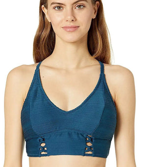 Jessica Simpson Cropped Cami swim Top Dark Navy Size S (Women's 6-8)