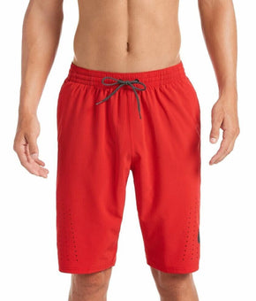 Nike Men's Onyx Flash Breaker 11" Swim Trunks Size S Red MSRP $64