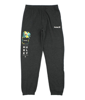 Hurley Mens O&O Aloha Summer Fleece Sweatpants Dark gray Size XXL MSRP $50