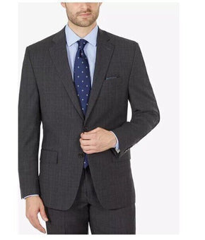 Ralph Lauren Mens Ultraflex ClassicFit Wool Suit Jacket Gray Size 44S MSRP $450