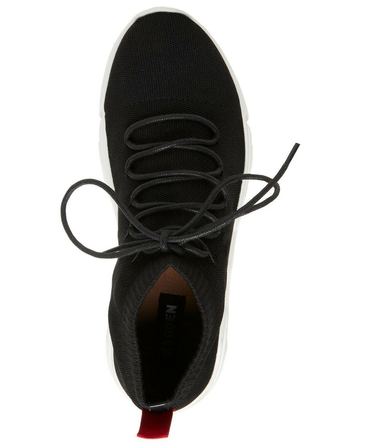 Steve Madden Men's Hytro Knit Lace-Up Sneaker Size 8M Black