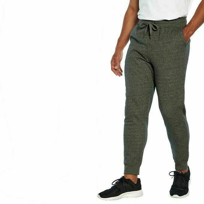 Orvis Men's LUXE Fleece Jogger Gray Size XL