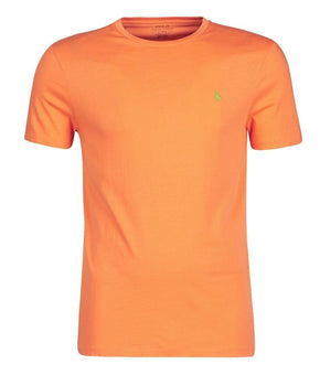 Polo Ralph Lauren ORANGE Men's Crew Neck Short Sleeve T-Shirt Size XXL MSRP $50