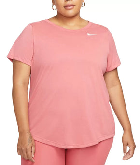Nike Plus Size Dry Legend Training Top Size 1X Pink