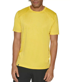 Bass Outdoor Men Yellow Boundary Trek Moisture-Wicking Stretch T-Shirt Size XXL