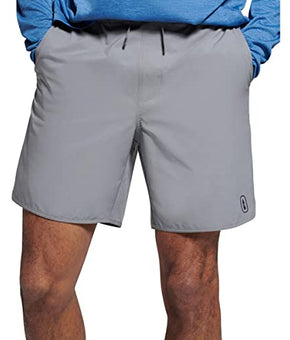 BASS OUTDOOR Men's Woven Shorts, Gargoyle, XXL