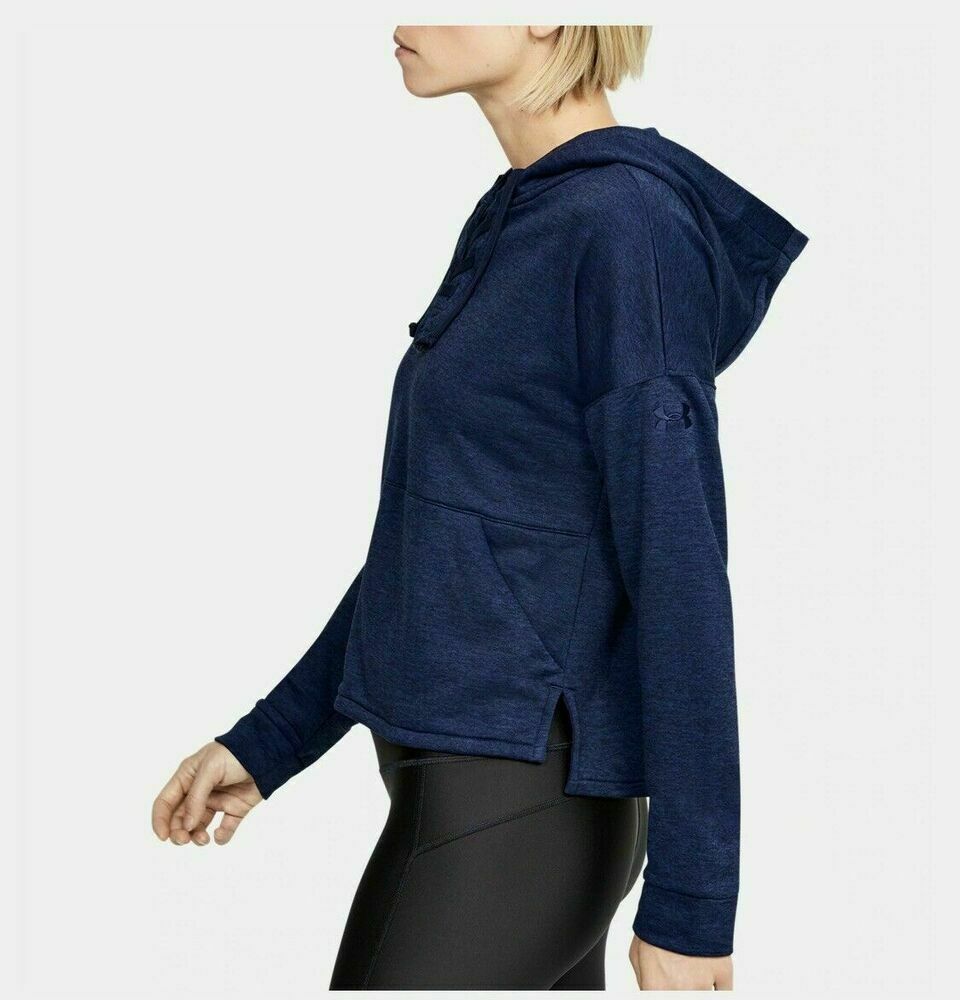 Under Armour Women's Cross Town Hoodie Navy Blue Size S MSRP $65