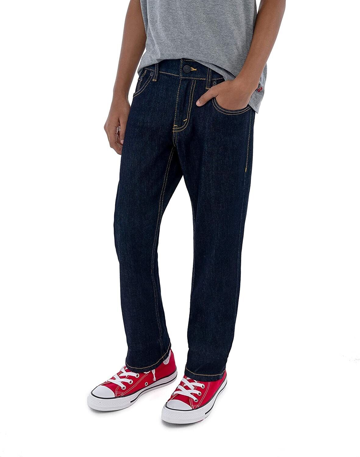 LEVI'S 511?? Performance Slim Fit Jeans, Big Boys Blue Size 16Reg 28x30