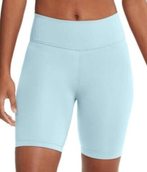 Nike Women's Swoosh Bike Shorts Blue Size S MSRP $40