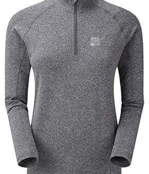 Sprayway Womens Rissa Half-Zip Top Activewear , Grey Chrome, 8