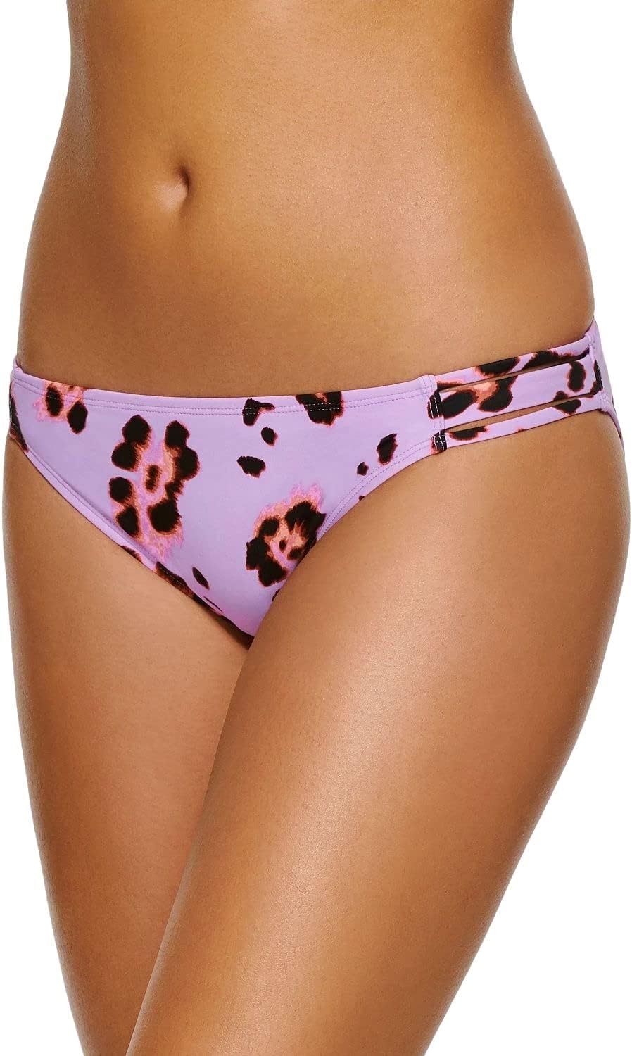Hula Honey Swim Juniors True Spots Bikini Bottoms Purple XL