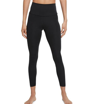 Nike Women's Yoga 7/8 Length Leggings Black Size XL MSRP $60