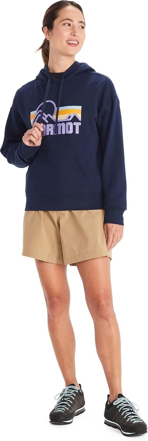 MARMOT Women's Coastal Hoodie Navy Blue Size M MSRP $53