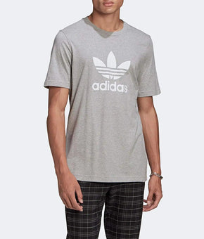 adidas Originals Men's Trefoil T-Shirt,Medium Grey Size M