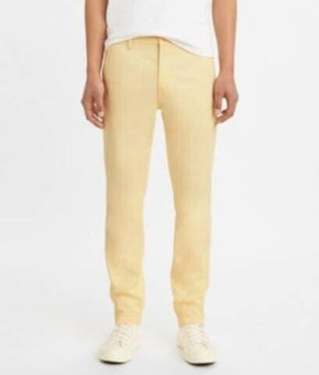 Levi's Men's Xx Tapered Chino Pants Yellow Size 33W X 32L
