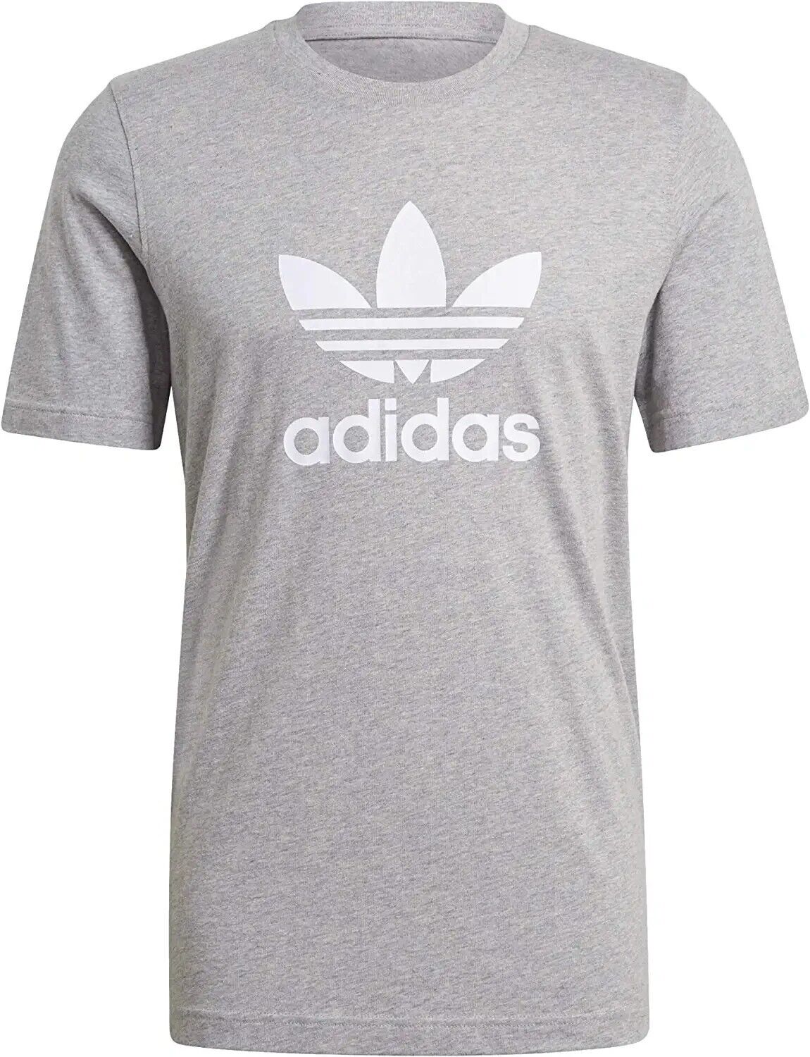 adidas Originals Men's Trefoil T-Shirt,Medium Grey Size M