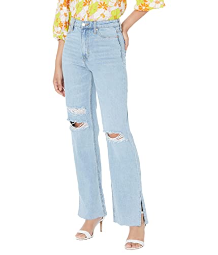 Sanctuary Flashback Wide Leg Jeans Super Fade Cruze 29