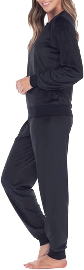 Honeydew Women 2 PC Super Soft Fleece Lounge PJ Set Size L