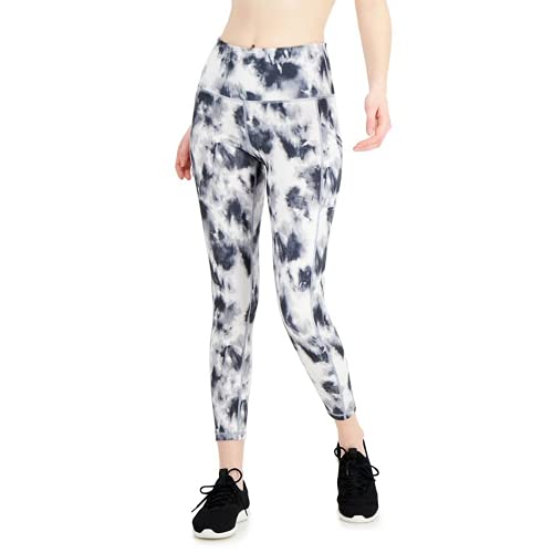 Ideology Women's Tie-Dyed Pocket 7/8 Length Leggings Size M