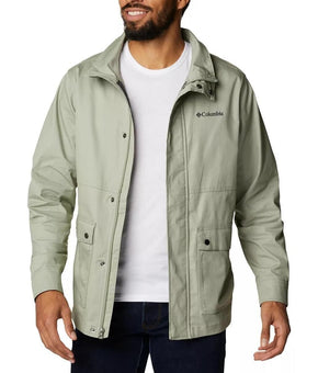 COLUMBIA Men's Tanner Ranch Jacket Light green Size M MSRP $110