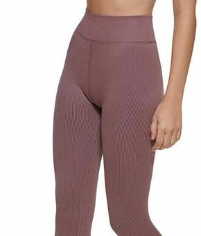 Calvin Klein Womens High Waist Moisture Wicking Legging Purple Size M MSRP $60