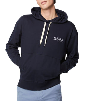 PERRY ELLIS Men's Oversized Heavy Weight Hoodie Blue Navy Size L MSRP $75
