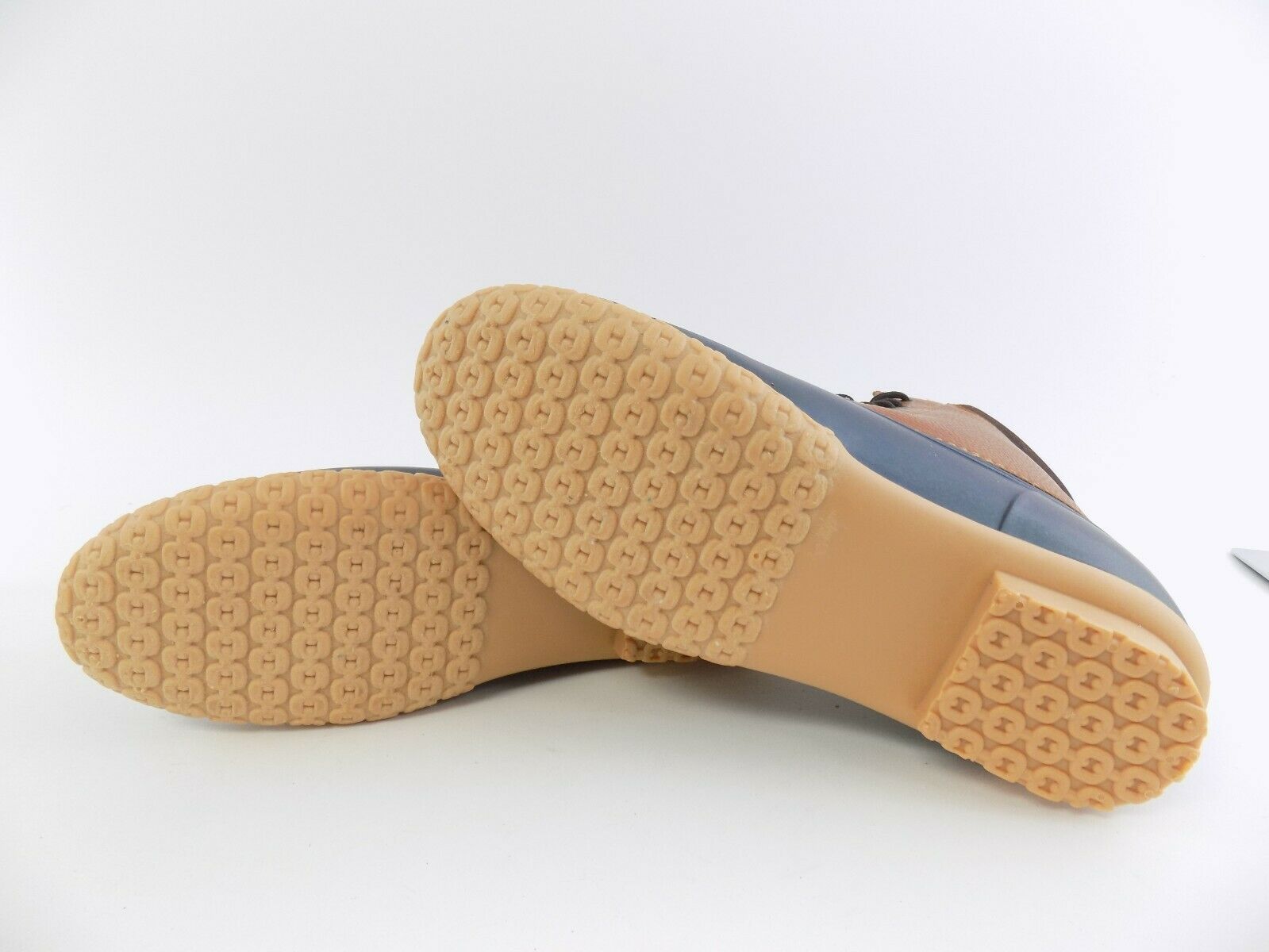 Weatherproof Vintage Men's Adam Duck Boots, Tan/Navy, 8M