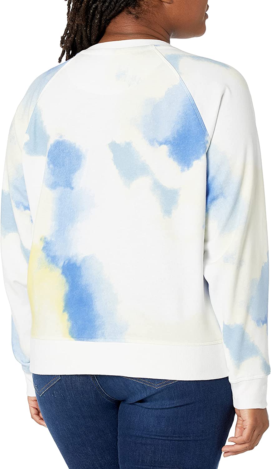 Champion, French Terry Crewneck, Best Plus Size Sweatshirts for Women, Blue, 2X