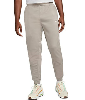Nike Mens Tribute Tapered Jogger Pants (Large, Moon Fossil) Beige