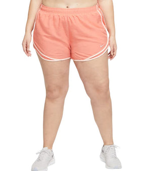 Nike Women's Plus Size Tempo Dri-FIT Track Shorts (Magic Ember, ,Peach Orange 1X)