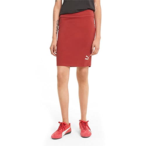 PUMA Womens Classics Skirt - Burgundy - Size S