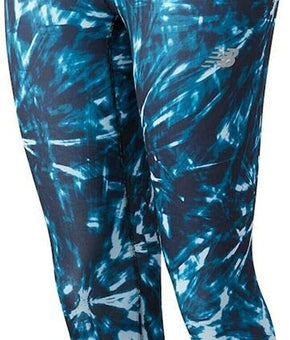 New Balance Women's Accelerate Active Capri pants leggings Blue Size L