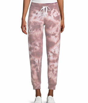 CALVIN KLEIN PERFORMANCE Women's Tie-Dyed Joggers Size L Pink Brown MSRP $60