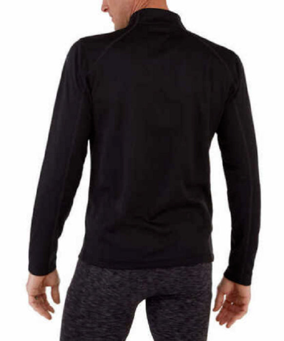 Spyder Men's Baselayer Black 1/4 Zip Top Size M